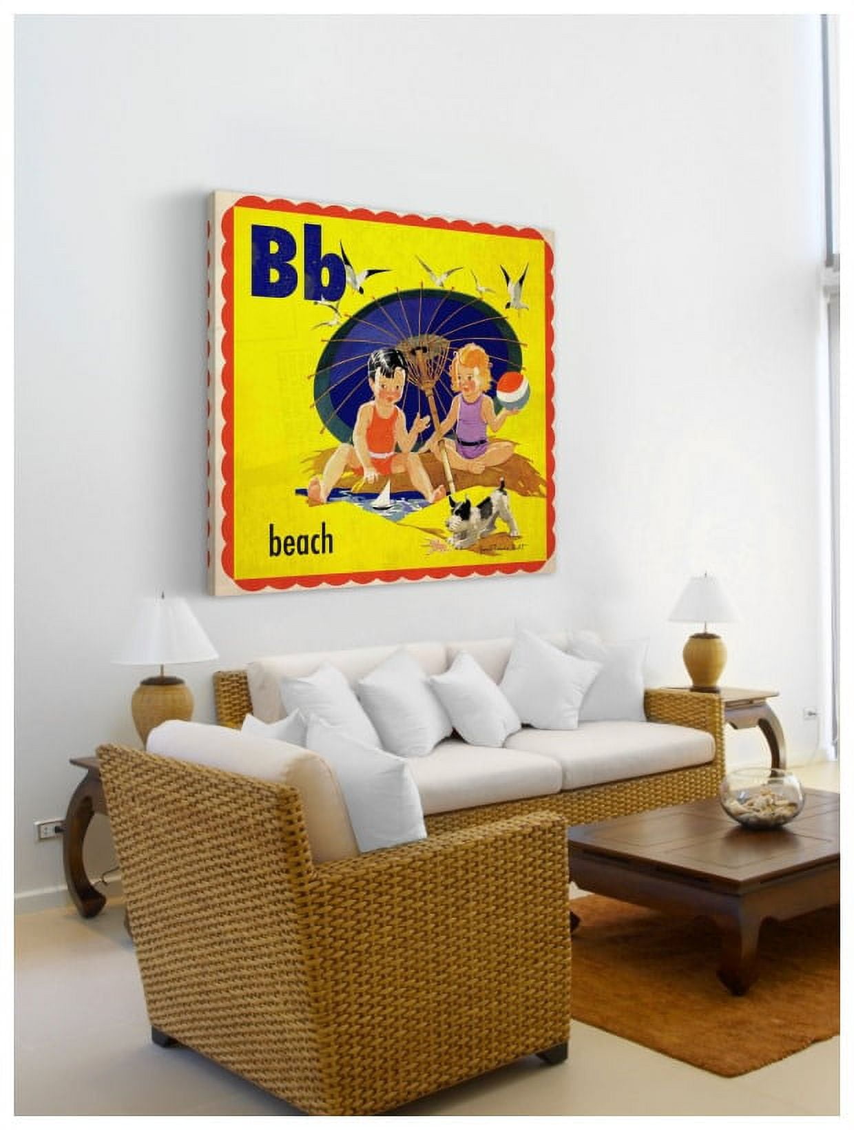 Marmont Hill "Beach" by Curtis Painting Print on Canvas