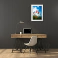thumbnail image 3 of Love Grams 11x14 White Modern Wood Framed Museum Art Print Titled - Field of Dreams, 3 of 4