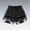 Black, variant on Lightweight Shorts for Women Loose Fit Camo Print Elastic Waist Lounge Shorts with Compression Liner Comfy Summer Y2K Streetwear Light Gray XL