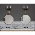 thumbnail image 4 of Gulliver Collection Two-Light Galvanized Finish Clear Seeded Glass Coastal Bath Vanity Light, 4 of 4