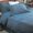 Blue, variant on LCM Home Fashions Oversized Microsuede Saddle 3-piece Duvet Cover Set Blue Queen 3 Piece