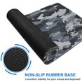 thumbnail image 6 of Grey Series Camouflage &nbsp;mousepad Gamingwaterproofno Slip&nbsp;for Office Home Work GamingmousepadsRubber Base Mousepad with Stitched Edges 31.5x11.8inches, 6 of 7