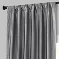 thumbnail image 4 of Platinum Faux Silk Taffeta Curtain (1 Panel), Platinum, 50W X 96L, 4 of 10
