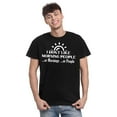 thumbnail image 2 of TotallyTorn I Dont Like Morning People Or Mornings Or People Novelty Sarcastic Funny Mens Graphic T Shirts, 2 of 5