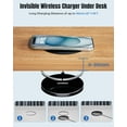 eazpower Invisible Wireless 030mm Under Desk Wireless Dual Uses On or