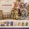 thumbnail image 2 of Butterfly Fairy Patchwork Sewing DIY Kit, 5 Styles Pre-Cut Fabric Hand Stitching Craft Set No Sewing Machine for Girls Handmade Fairy Doll Ornament Gift, 2 of 7