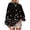 Black, variant on Pullover Women Women's Tops Women's Shirts Long Sleeve Ruffle Fall Shirts My Items Saved for Later