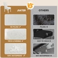 thumbnail image 4 of JIATER 100% Waterproof Dining Chair Covers Stretch Chair Slipcovers Protector Set of 4,Beige, 4 of 8