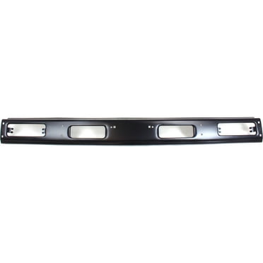 Replacement 720 Bumper Compatible with 1983-1986 Nissan 720 Front, Center Painted Black