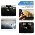 thumbnail image 2 of Sunflowers Honey Bee Car Windshield Sun Shade Foldable Car Front Window Visor Heat and UV Protection 53x23.5, 2 of 8