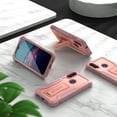 thumbnail image 4 of ExoGuard For Moto E Case, Phone Case with Screen Protector and Kickstand (Pink), 4 of 7