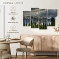 thumbnail image 4 of Elephant Stock San Juan Mountains Pine Forest Wall Art - Horizontal Multi Panel Canvas - Living Room Wall Decor - Nature Multi Panel - Gray And Green Decor - 68" x 42", 4 of 4