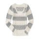 thumbnail image 1 of Suéter de Punto Aeropostale Mujer Colorblock Gris Extragrande, 1 of 1