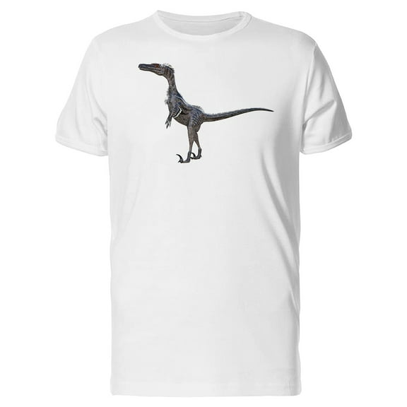 3D Velociraptor T-Shirt Men -Image by Shutterstock, Male Large