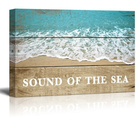 Cheap Beach Themed Decor wall26 Marine Theme Canvas Wall Art - Beautiful Beach - Giclee Print Modern Wall Decor | Stretched Gallery Wrap Ready to Hang Home Decoration - 32x48 inches ()
