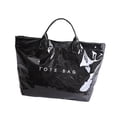 thumbnail image 4 of Bolsa de playa impermeable de gran capacidad, bolso de fin de semana reutilizable para ir a la oficina. Negro, 4 of 9