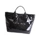 thumbnail image 4 of Bolsa de playa impermeable, elegante y reutilizable, para mujer, ideal para gimnasio, picnic, uso diario en la oficina. Negro, 4 of 9