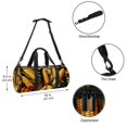 thumbnail image 5 of Thanksgiving Large Capacity Sports Bag with Interior Zipper Pocket - Gym, Travel, Soccer, and Weekends! Size 17.7 Inches, 5 of 6