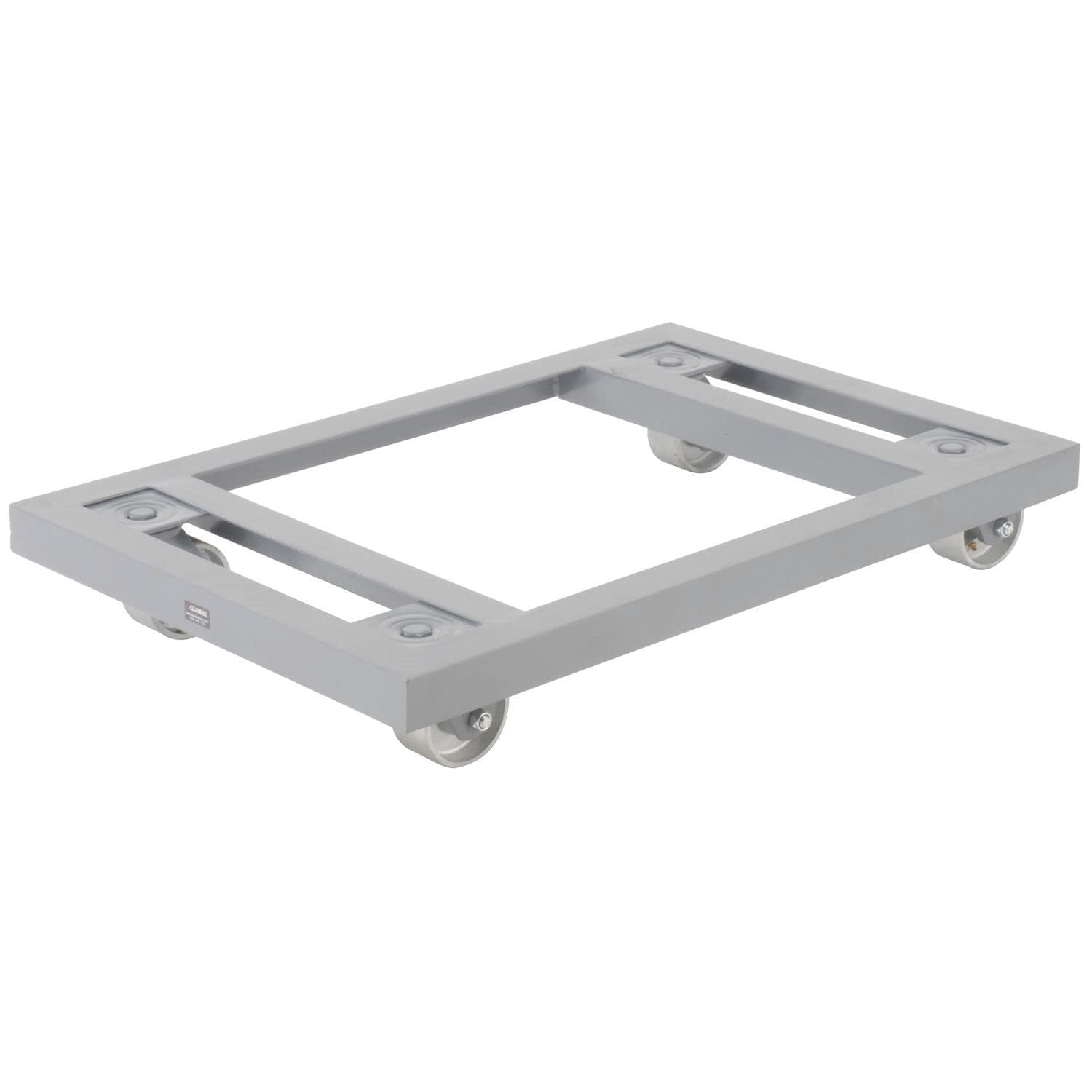 Steel Dolly with Open Deck & Steel Wheels, 36 x 24, 1600 Lb. Capacity