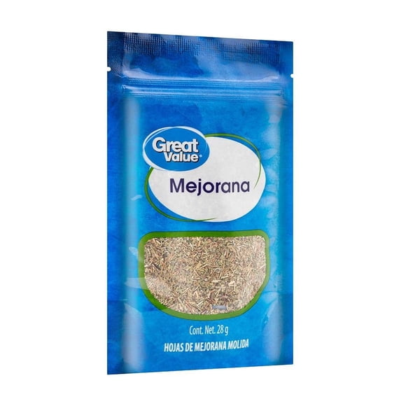 Hojas de mejorana Great Value molida 28 g