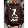 thumbnail image 3 of Cool Baseball Player Print Boys Casual Pullover Long Sleeve Sweatshirt Hoodies Tops, 3 of 8