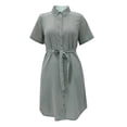 thumbnail image 1 of GEORGE G VESTIDO MC CAMISERO LISO SAGE, 1 of 4