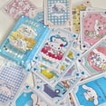 thumbnail image 4 of Sanrios-cartas de dibujos animados Kawaii My Melody, Hello Kittys, Kuromi, Cinnamoroll, Pompón, purpurina, edición limitada, 10Cm, 4 of 4