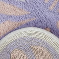 thumbnail image 3 of Your Zone Pink & Purple Butterfly Shaped 18 x 22 inch 100% Cotton Bath Rug, 3 of 6