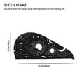 thumbnail image 4 of Disketp Crescent And Stars Microfiber Hair Towel Wrap,Hair Drying Towel With Button,Towel Turban,Head Towel To Dry Hair Quickly For Girls And Women, 4 of 8