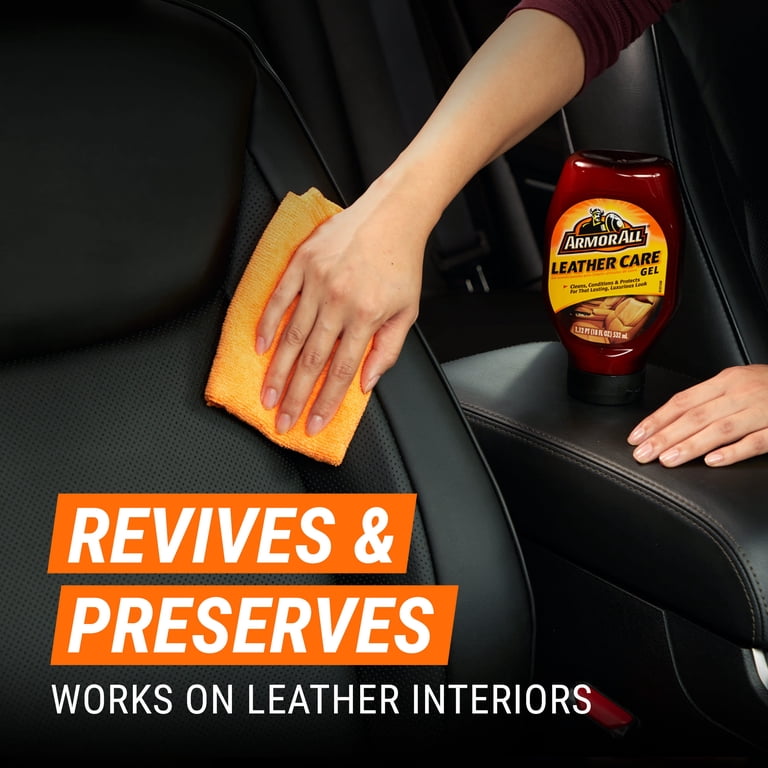 Leather Care Gel Cleaner and Protectant, 18 oz photo 3