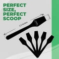 thumbnail image 5 of Kopperko 100 Pack 2.5 inch Mini Makeup Spatulas, Plastic Cosmetic Spatulas - Black, 5 of 10