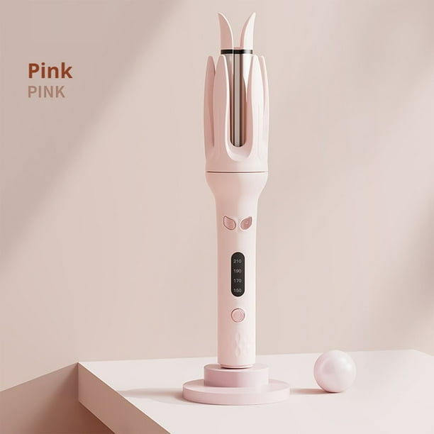Varita rizadora automática, sin daño al cabello, portátil, rizadora automática perezosa giratoria, rizador de temperatura controlada, rizador automático, no daña el cabello, portátil, rizador eléctric