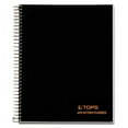 thumbnail image 2 of "Jen Action Planner, 1 Subject, Narrow Rule, Black Cover, 8.5 X 6.75, 100 Sheets | Bundle of 5 Each", 2 of 7