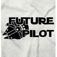 thumbnail image 2 of Future Pilot Dark Galaxy Spacecraft Newborn Baby Boy Girl Romper Brisco Brands, 2 of 7