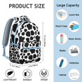 thumbnail image 6 of All-Purpose Geometric Shapes Texture Backpack - For School, College Lectures, Business Meetings and Casual Use, Sleek Design, Wonderful Gift Idea, 6 of 6