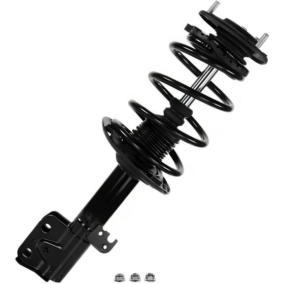 Detroit Axle - Front Left Strut w/ Coil Spring Assembly Replacement for 2014 2015 2016 2017 2018 2019 Toyota Corolla 1.8L