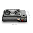 thumbnail image 3 of Portable Gas Stove 2900W Cassette Grill For Outdoors Camping Hiking Cooking, 3 of 8
