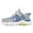 Grey, variant on Boys' Mesh Sneakers, Breathable Sports Shoes with Hook-and-Loop Strap, Lightweight Comfortable Athletic Footwear for Running & Outdoor Play,6-7 Years