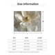 thumbnail image 5 of Fotbe Elegant Ivory Flower Manta de Franela con Estampado, Manta Ultrasuave para Cama, Sofá, Auto, Hipoalergénica y Antibolitas-40"x30", 5 of 6
