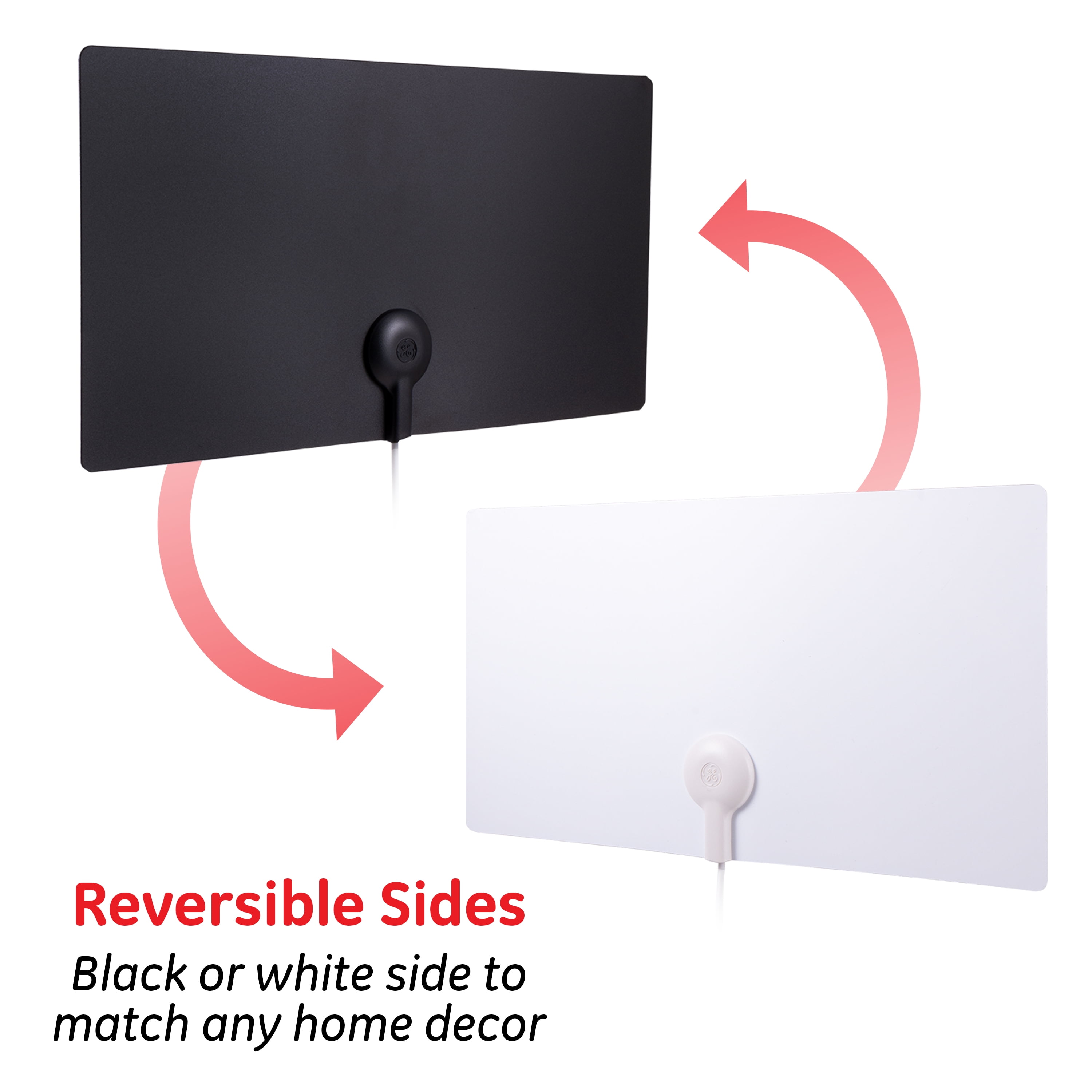 Ge Tv Antenna Pro Flat Panel Hd Indoor Passive Antenna Black Target Inventory Checker Brickseek