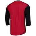 thumbnail image 3 of Men's Mitchell & Ness Red Atlanta United FC Legendary Henley Long Sleeve T-Shirt, 3 of 3