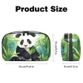 thumbnail image 5 of Panda Cord Organizer Travel Bag with Waterproof Oxford Fabric, Cable Storage Organizer Case for Electronic Devices, Small Parts Storage Box - 5.9x9.44x3.14 in, 5 of 6