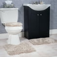 thumbnail image 1 of Somerset Home 3 Piece Super Plush Non-Slip Bath Rug Set - Taupe, 1 of 4