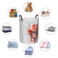 thumbnail image 6 of ZICANCN Skull Gothic Horn Art Laundry Basket Organizer - Dirty Clothes Hamper for Bathroom Kids Girls Boys Laundry Hamper Medium, 6 of 8