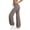 Coffee, variant on Women's High Waisted Yoga Pants with Wide Legs Equipped with Drawstring and Comfortable Flowing Bandages Suitable for Versatile Work Travel and Hiking(Navy,S)