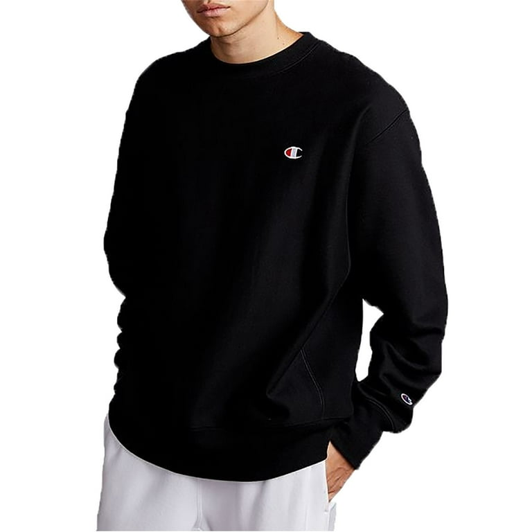 Champion Men's Reverse Weave Crew Sweatshirt - Walmart.com