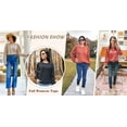 thumbnail image 6 of Fantaslook Blouses for Women Dressy Puff Sleeve Tunic Tops Casual Fall Shirts, 6 of 8