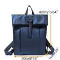 thumbnail image 2 of (azul) Mochila antirrobo de gran capacidad con bandolera de tela Oxford Dimensiones11,8" x 4,3" x 16,5", 2 of 5