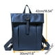 thumbnail image 2 of （azul）Mochila Monedero para Mujeres y Hombres Moda Mini Oxford Tela Casual Mochila Mochila Correas Ajustables para Trabajo y Viajes, 2 of 5