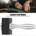 thumbnail image 3 of T Shape Leather Carving Hammer Nylon Craft Mallet Hand Tool with Aluminum Handle, 3 of 5